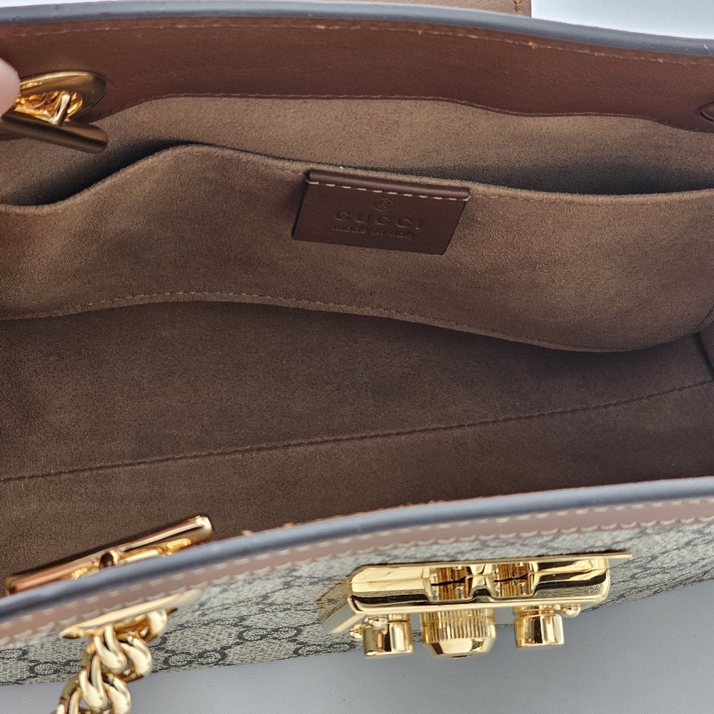 Gucci GG Supreme Small Padlock Shoulder Bag - Picture 8 of 8